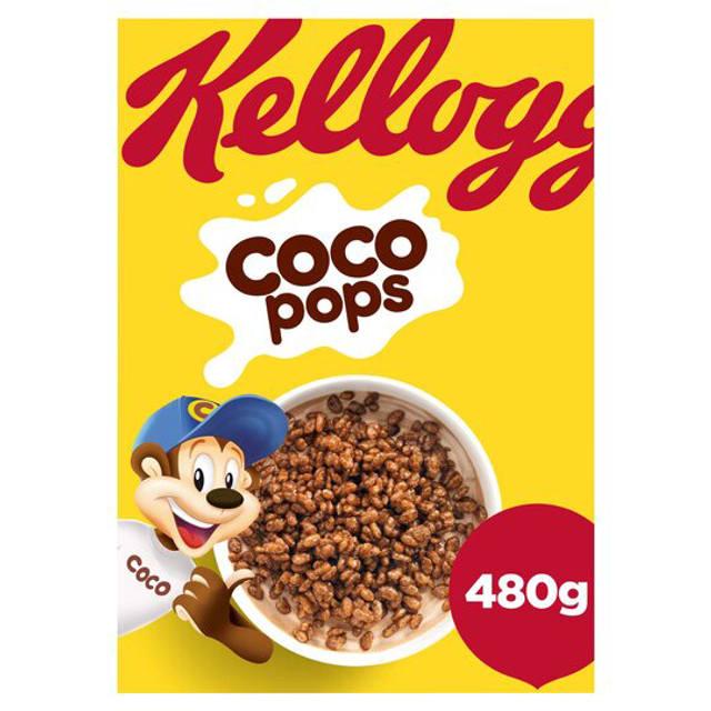 Kellogg's Coco Pops Cereal 480g 