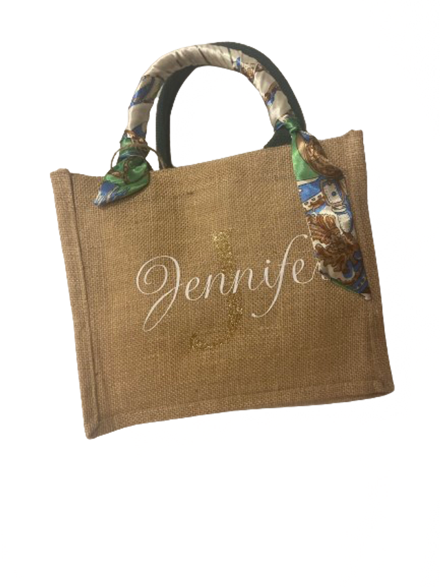 Sac cabas petit  en jute