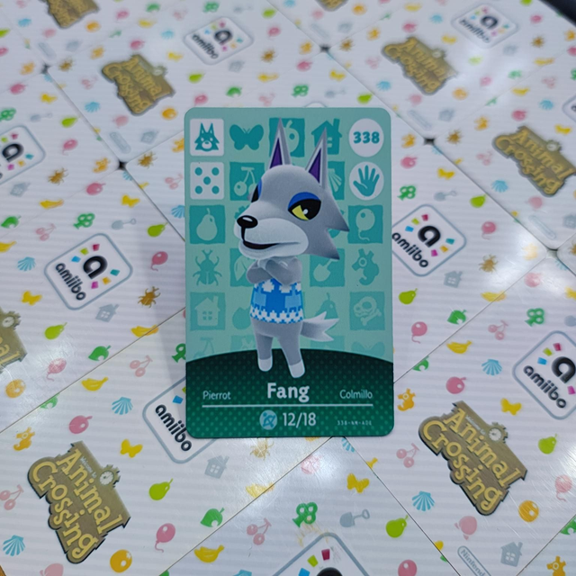 Tarjeta Amiibo Fang / Animal Crossing 338