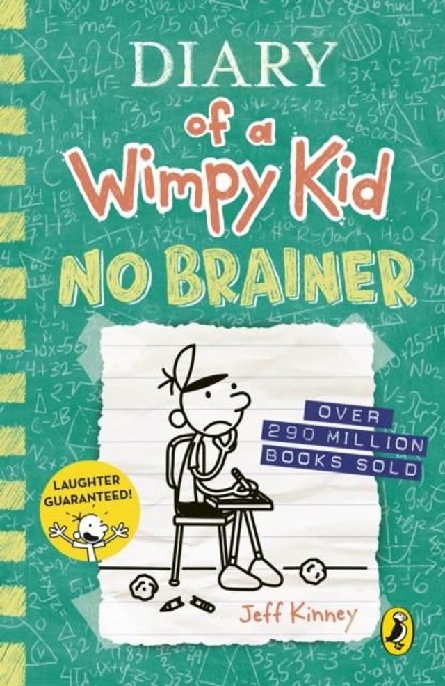 (AGE 7+) Diary of a Wimpy Kid 18: No Brainer