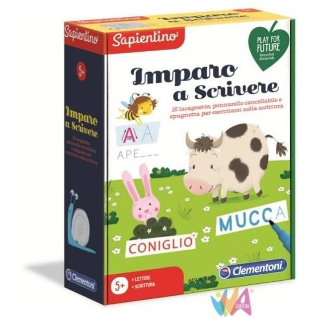 Clementoni Gioco Educativo SAPIENTINO IMPARO A SCRIVERE 16142