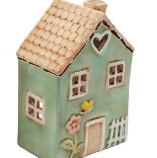 Green House Tea light Holder 