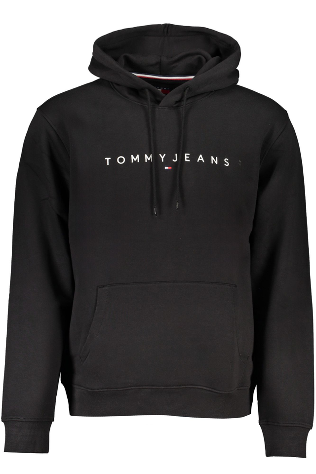 TOMMY HILFIGER FELPA SENZA ZIP UOMO NERO
