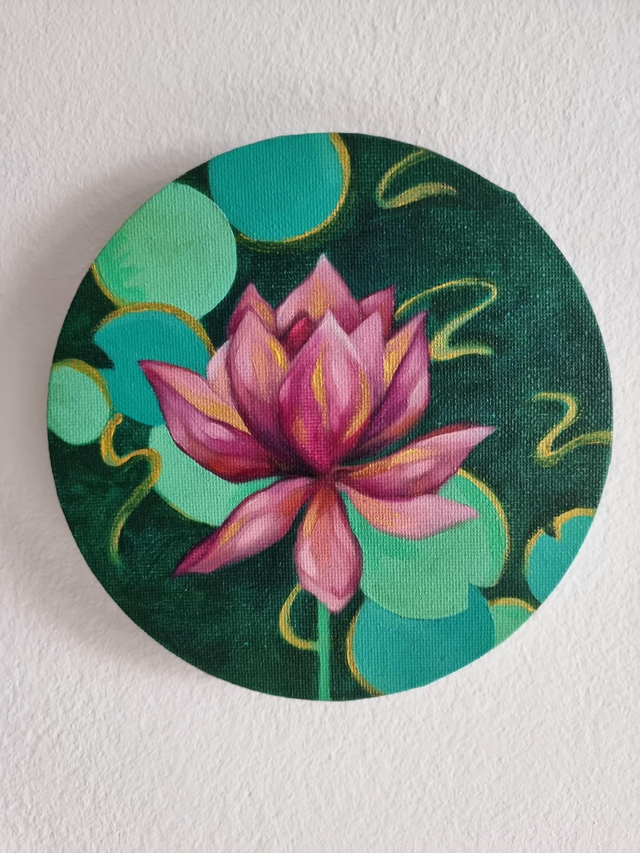 Circle Flower Miniature 02