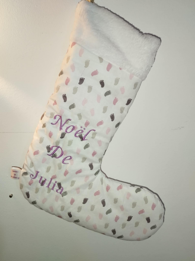 BOTTE DE NOEL PERSONNALISE