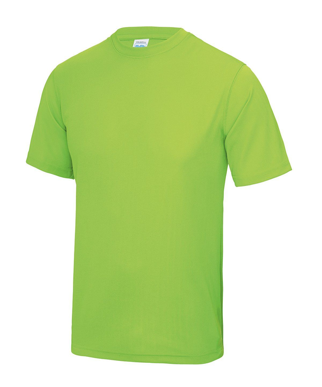 Custom Junior Just Cool T Shirt Electric Green