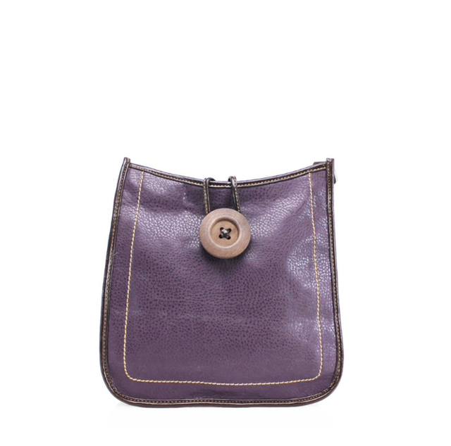 Button Crossbody Handbag 