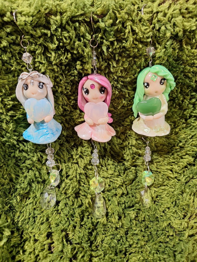 Lithéia coeur opaline