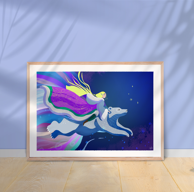 Print Déesse du Froid 