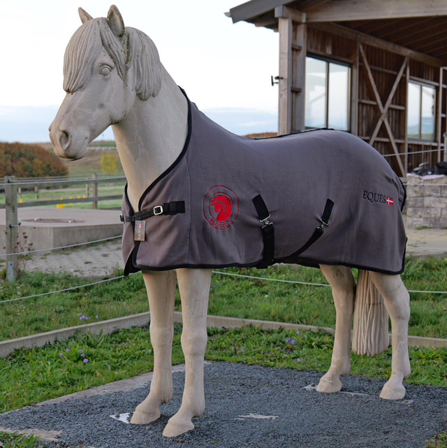 Blómatún Fleecedecke 