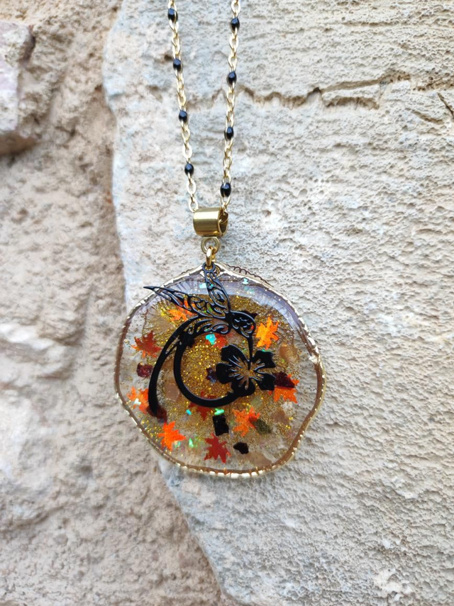 Sautoir &#039;Automn Hummingbird&#039;