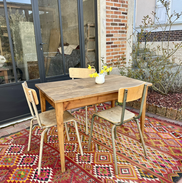 Ancienne table d hôtel 