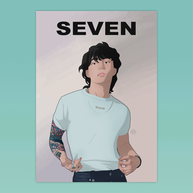 Jungkook Seven Print