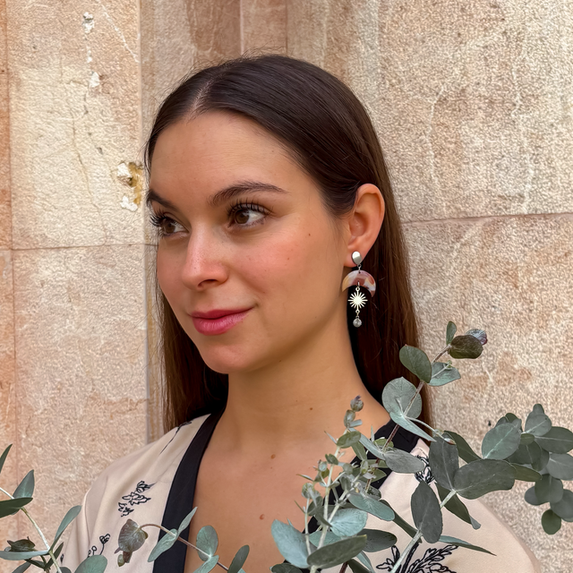 Pendientes Luna Invertida &amp; Sol