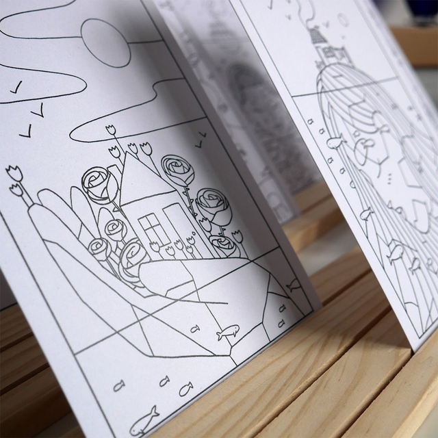 Pochette de coloriage