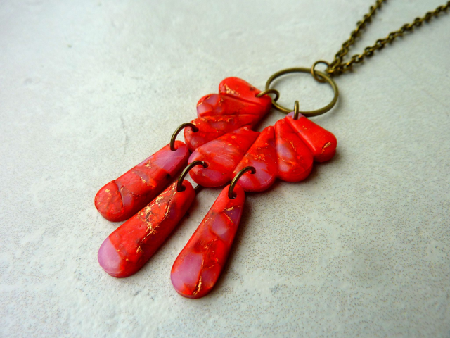 Sautoir - Soleil Levant