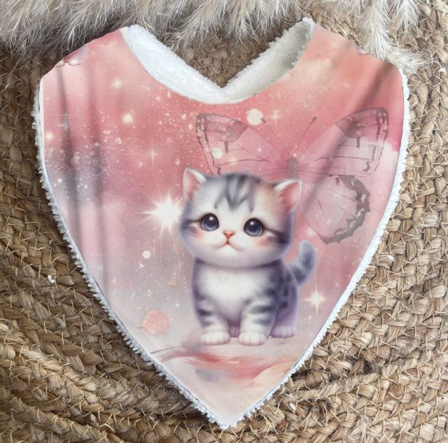 Bavoir Chaton