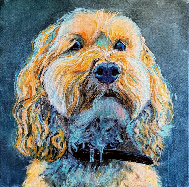 Charlie - Limited edition print. Original painted by Joyce Buzeman