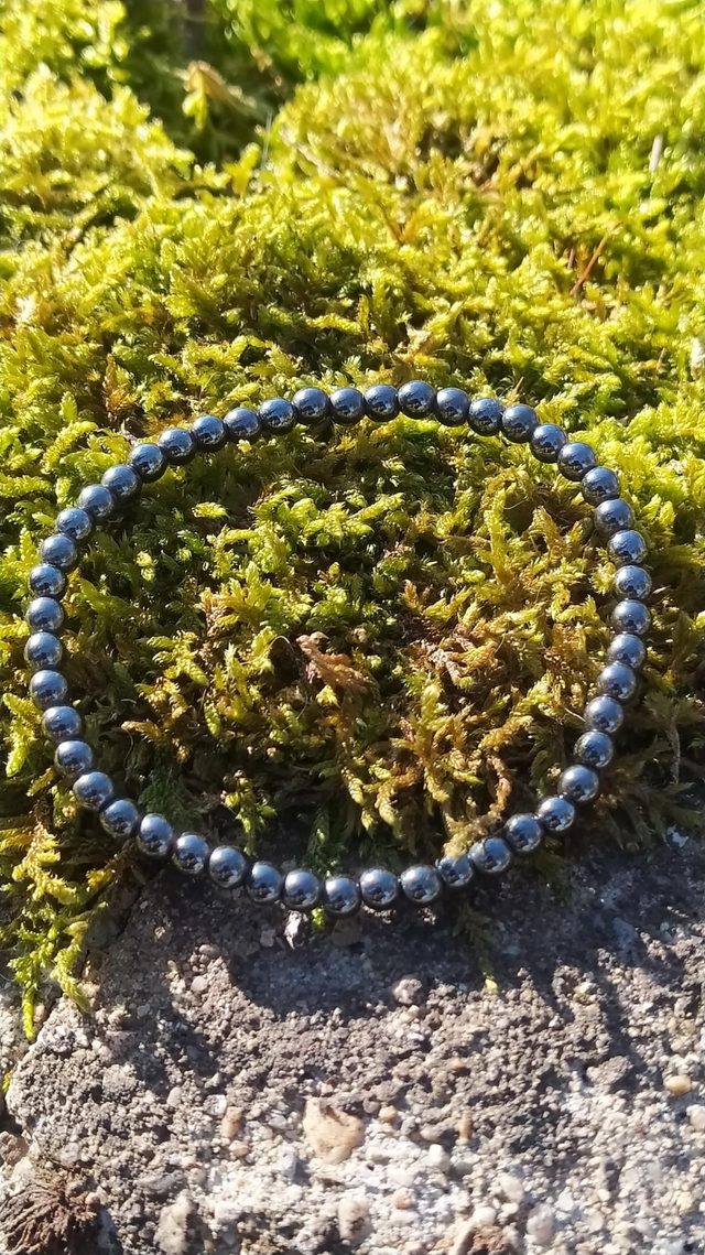  Bracelet Hematite aimanté 
