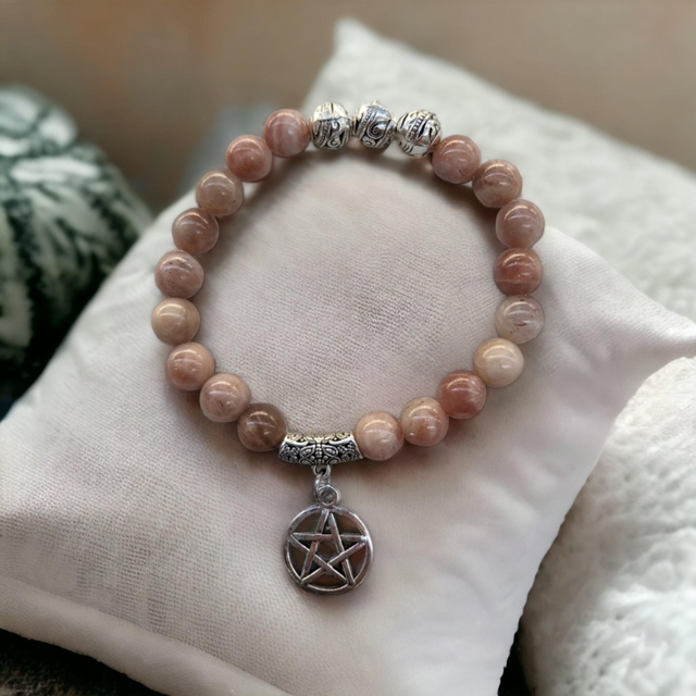 Dépression / Tristesse / Bracelet Pierre de Soleil - 8 mm