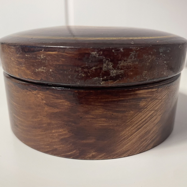 Boite ronde Dessin C. Merle Années 50