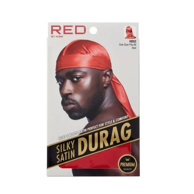 RED By Kiss: Silky Satin Durag - Red
