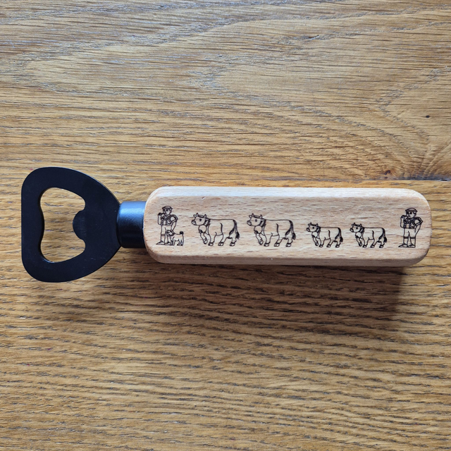 Flaschenöffner, Alpaufzug