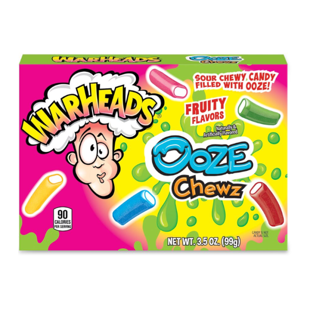 Warheads Ooze Chews Theatre Box