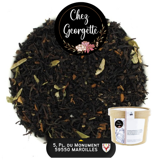 TCHAÏ KASHMIRI - Pot de 25 infusettes