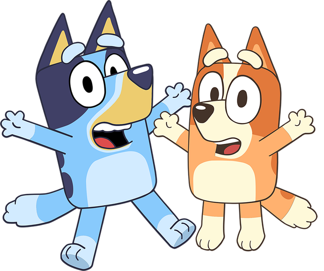 Bluey &amp; Bingo DTF