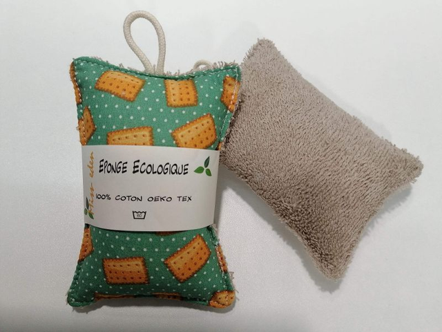 Eponge Bouclette Biscuits