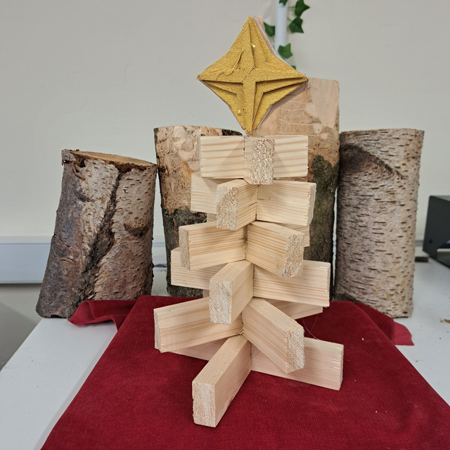 Wooden Christmas Tree