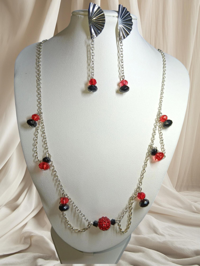 Parure Facettes Acryliques