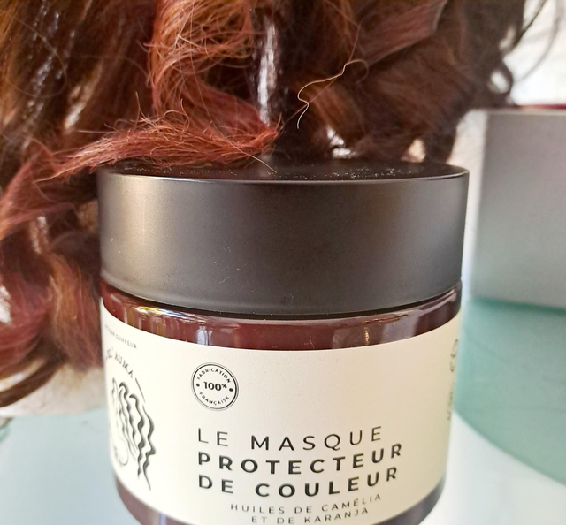Masque au camelia et karanja protect color