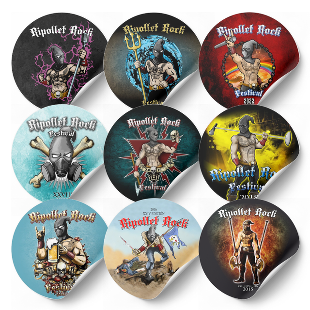 Pegatinas Ripollet Rock Festival