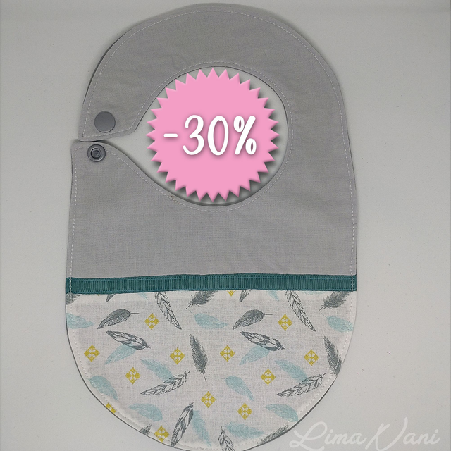 HĀNAU MEA – Le bavoir de naissance personnalisable