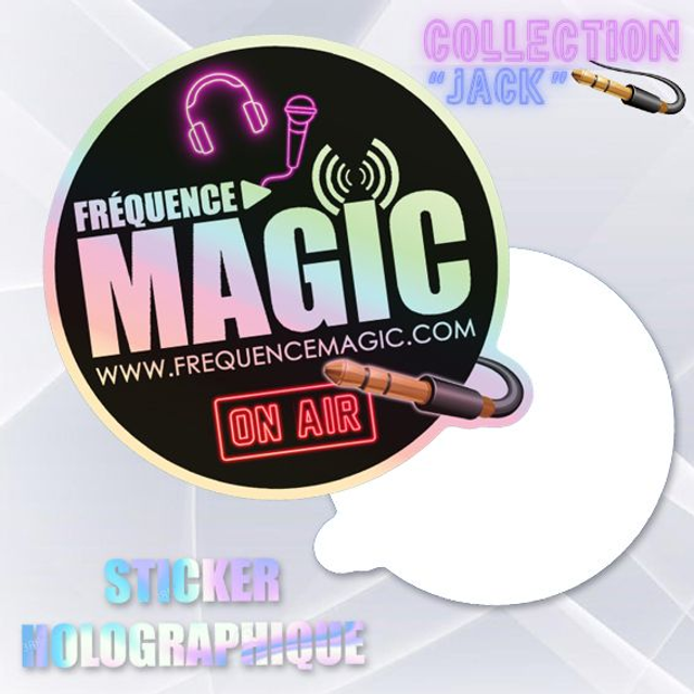 STICKER HOLOGRAPHIQUE JACK