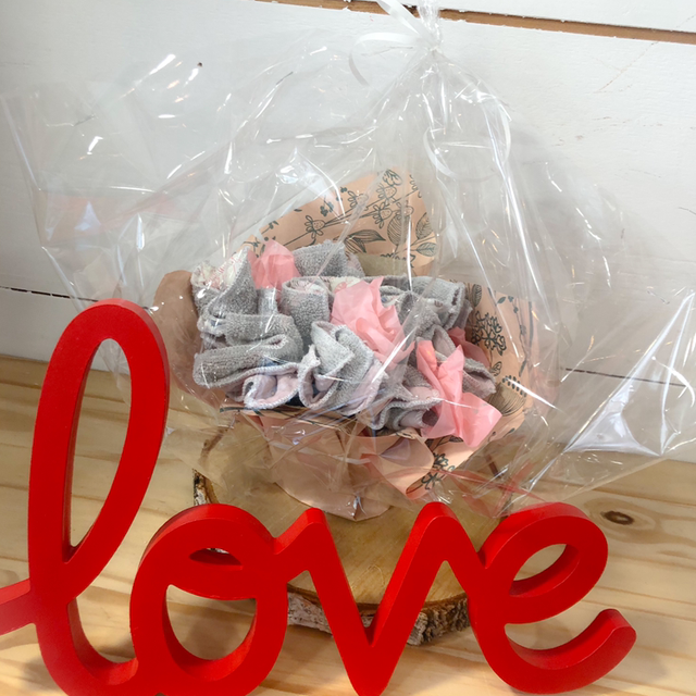 Bouquet de lingettes 