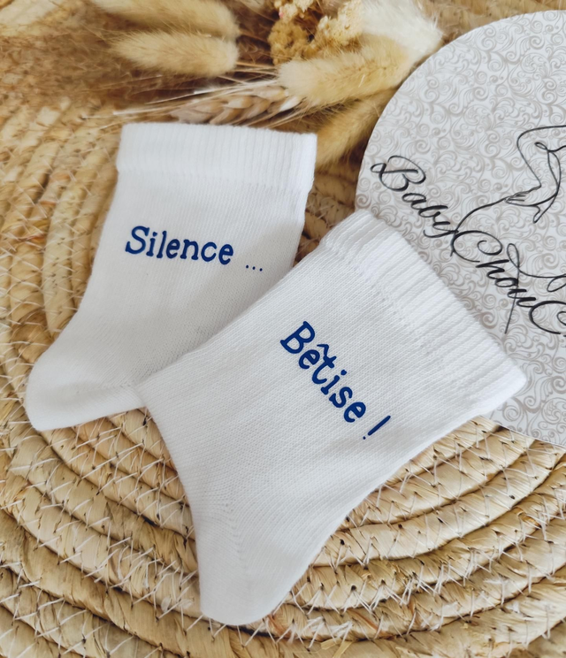 Chaussettes Silence... Bêtise !