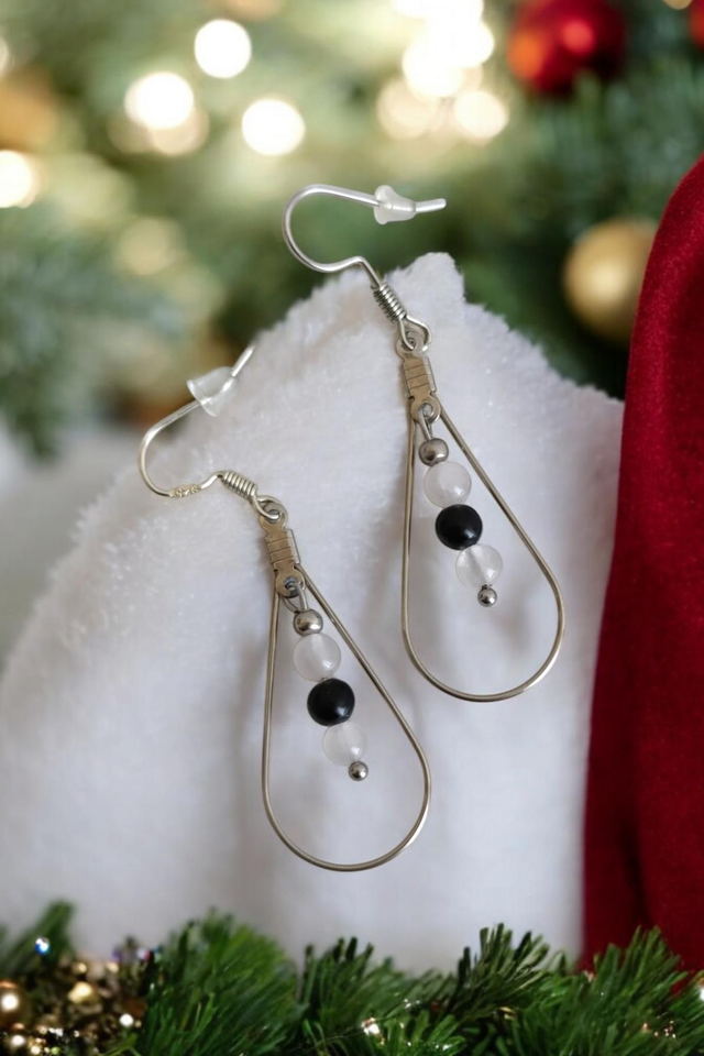 Parure 2 Équilibre du Cœur & Ancrage Noir