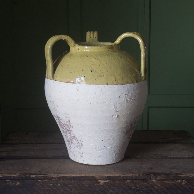 Three Handled Dijon Vase