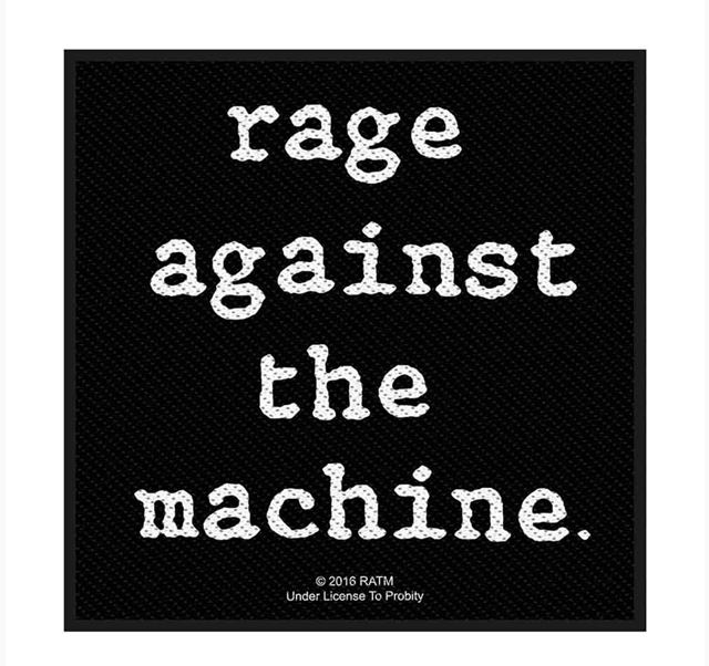 RAGE AGAINST THE MACHINE STANDARD PATCH: LOGO