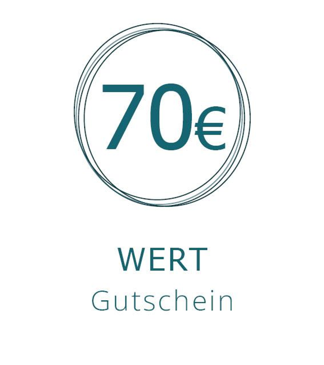 Wert-Gutschein 70€