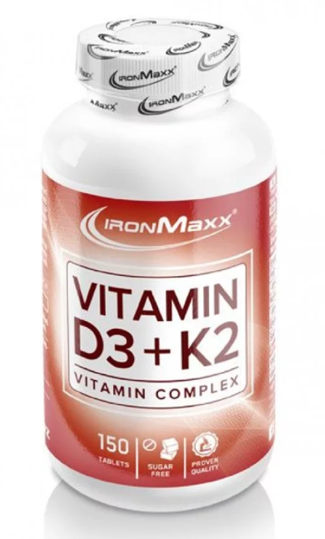 Vitamin D3+K2 150 tabletta IronMaxx®