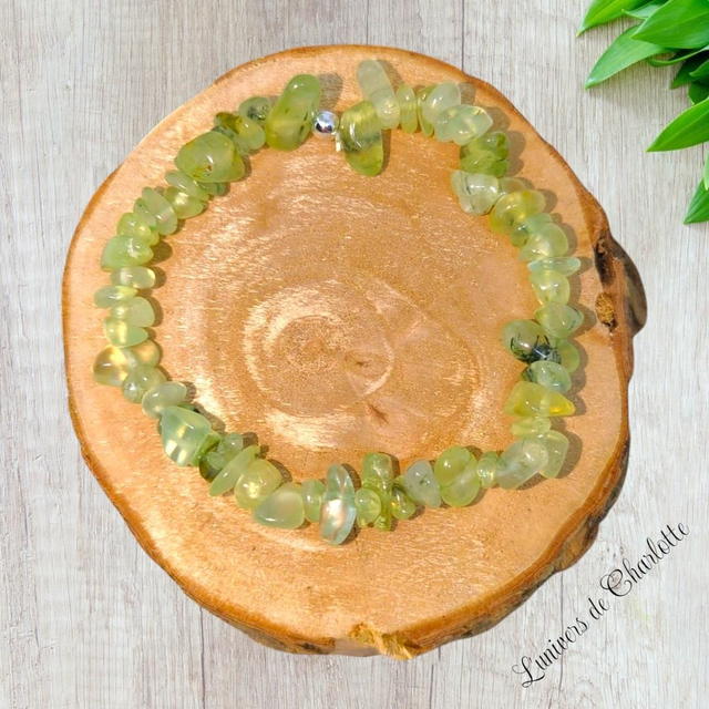 Bracelet "Préhnite" - Baroque - BR-222