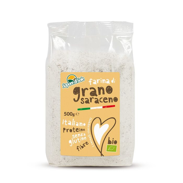 Farina di Grano Saraceno SENZA GLUTINE 500g Bio