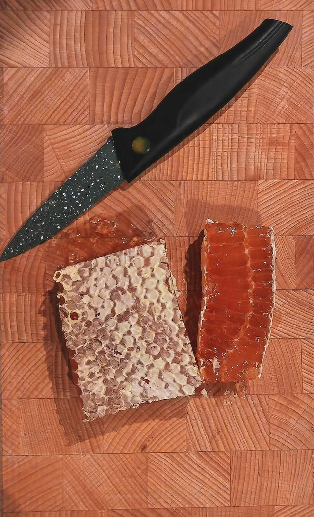 Summer wildflower Cut Comb Honey 7oz