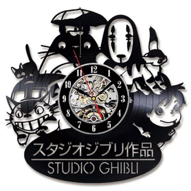 RELOJ DE PARED TOTORO 30cm X 30cm