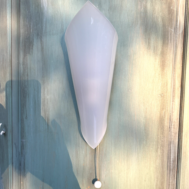 Wandleuchte Plexiglas mit Zipper 