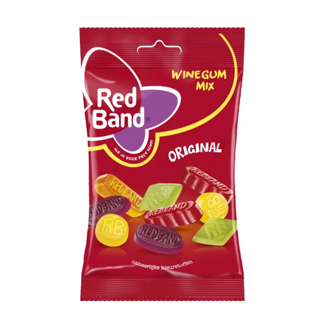 Red Band Winegums Original 120 gram 